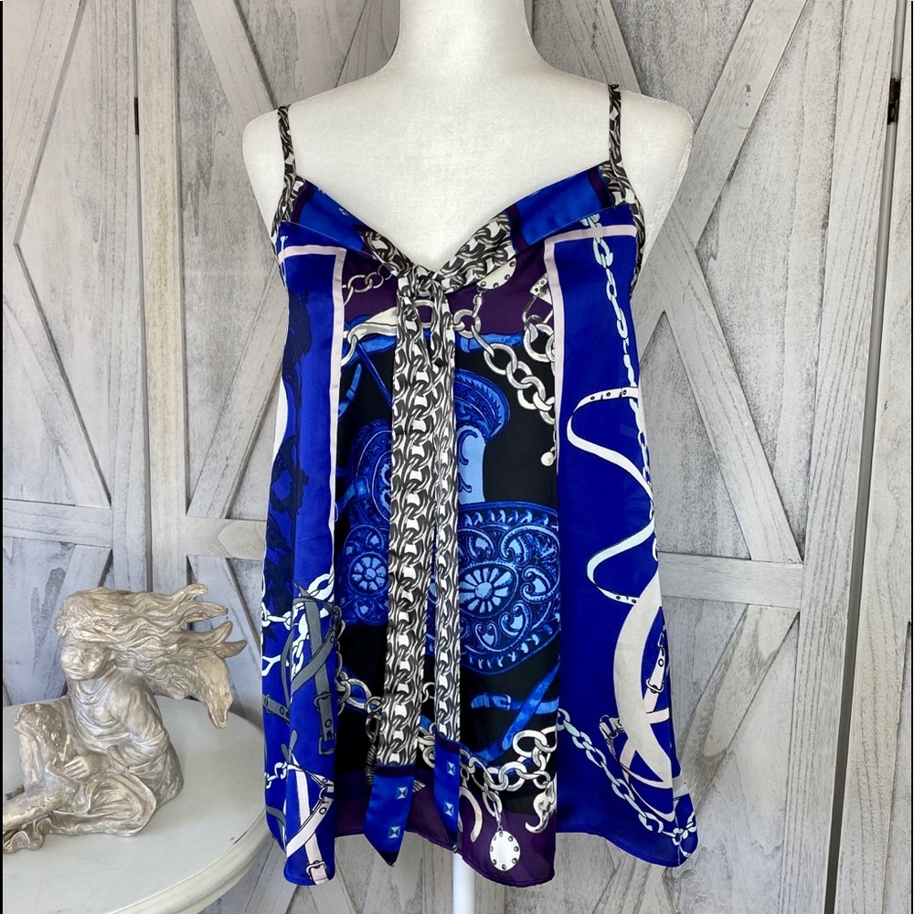 🌺Express Blue Camisole Chain Design